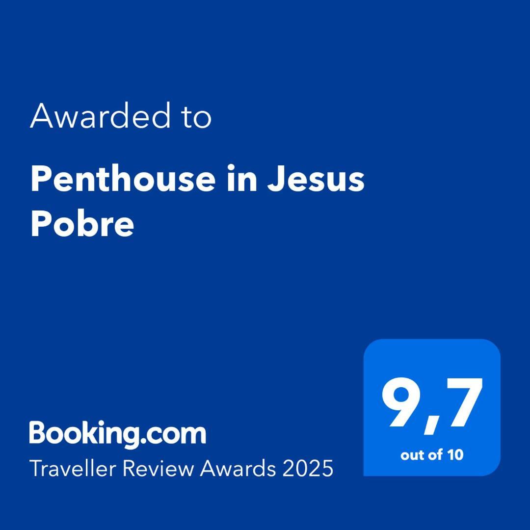 Ferienwohnung Penthouse In Jesus Pobre Exterior foto